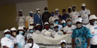 GUINEE-CONTRE LE SIDA ET COVID19 : LES CINQ CECOJE DE CONAKRY LANCENT UNE GRANDE CAMPAGNE DE SENSIBILISATION