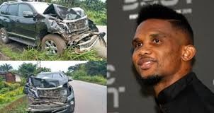 CAMEROUN : SAMUEL ETO’O VICTIME D’UN TERRIBLE ACCIDENT DE LA ROUTE