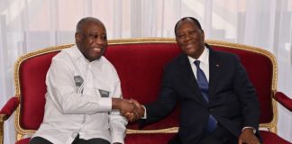 CÔTE D’IVOIRE : LES ANCIENS RIVAUX GBAGBO OUATTARA, MAIN DANS LA MAIN