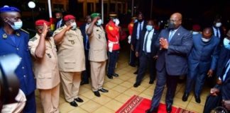 LE PRÉSIDENT FÉLIX TSHISEKEDI A CONAKRY