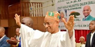 GAMBIE: CELLOU DALEIN ET SON ÉPOUSE POURSUIVENT LEURS TOURNÉES…