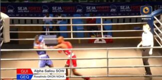 𝐂𝐇𝐀𝐌𝐏𝐈𝐎𝐍𝐍𝐀𝐓 𝐃’𝐀𝐅𝐑𝐈𝐐𝐔𝐄 𝐃𝐄 𝐁𝐎𝐗𝐄: SALIOU SOW PERD APRÈS UN ARRÊT DÈS LE PREMIER ROUND !