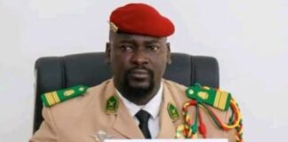 « LA GUINÉE NE DÉRAILLERA PAS …», A PROMIS COLONEL DOUMBOUYA
