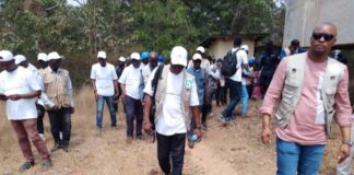 DESSERTE EN EAU POTABLE : UNE VISITE GUIDÉE SUR LE SITE DE YÉSSOULOU…