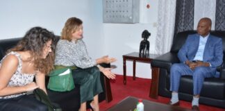 LE PRÉSIDENT DE LA HAC REÇOIT L’AMBASSADRICE DE L’UNION EUROPÉENNE, JOLITA PONS