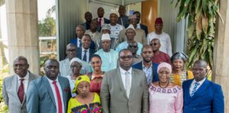 LE PREMIER MINISTRE, DR BERNARD GOUMOU AUX ACTEURS SOCIO-POLITIQUES