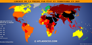 LIBERTÉ DE LA PRESSE 2023: SITUATION GRAVE DANS 31 PAYS, DIFFICILE DANS 42