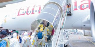 HAJJ 2023 : LE PREMIER CONVOI A QUITTÉ CONAKRY