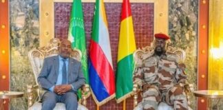 GUINÉE: COMMUNIQUÉ CONJOINT DE LA VISITE DU PRÉSIDENT DE L’UNION DES COMORES