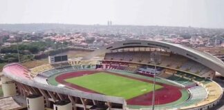RÉNOVATION ENTAMÉE DU STADE GL LANSANA CONTÉ: « IL SERA PRÊT D’ICI? »