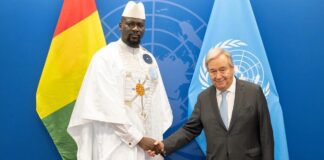 DISCOURS DE DOUMBOUYA: « NULLE PART, LE RETOUR À L’ORDRE CONSTITUTIONNEL N’A FAIT L’OBJET DE DÉBAT »