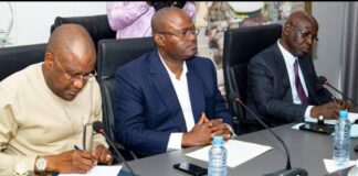 TROIS GRANDES ENTREPRISES DONT GUICOPRES REÇUES À LA PRIMATURE