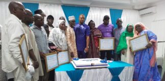 UN BEL HOMMAGE POUR LE DÉPART À LA RETRAITE DE 19 EMPLOYÉS DE LA SEG