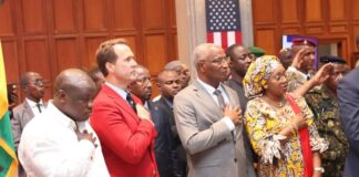 LE 248 ÈME ANIVERSAIRE DE L’INDÉPENDANCE DES ÉTATS-UNIS CÉLÈBRÉ PAR ANTICIPATION A CONAKRY