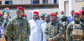 GUINÉE : LA CANDIDATURE DU GÉNÉRAL DOUMBOUYA ACTÉE À NZÉRÉKORÉ