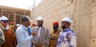 CNSS EN ACTION : LE GÉNÉRAL AMARA CAMARA INSPECTE LE CENTRE DE DIAGNOSTIC AVANCÉ À N’ZÉRÉKORÉ
