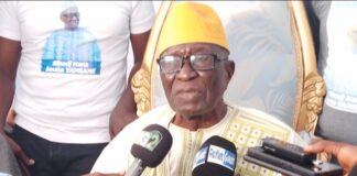 LE NOUVEAU KOUNTIGUI DE LA BASSE CÔTE PRÉSENTÉ AUX HABITANTS DE LAMBANYI