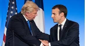 EMMANUEL MACRON FÉLICITE DONALD TRUMP