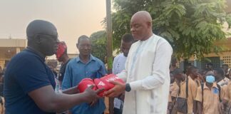 LA BOXE SCOLAIRE ET UNIVERSITAIRE PREND RACINE AU COLLÈGE SAIFOULAYE DIALLO DE GBESSIA