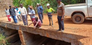 ROUTE KOUROUFINDENG-SACKOLA-BOUKA : LES TRAVAUX ÉVOLUENT À LA SATISFACTION DES CITOYENS