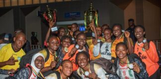 RETOUR GLORIEUX À CONAKRY : LES HÉROÏNES DU HANDBALL GUINÉEN OVATIONNÉES !