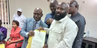 ALSENY CAMARA PREND LES COMMANDES RÉGIONALES DE LA SGMD25 À CONAKRY