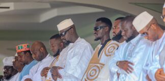 TABASKI 2025 : LE CHEF DE L’ÉTAT CÉLÈBRE LA FÊTE DANS SA VILLE NATALE