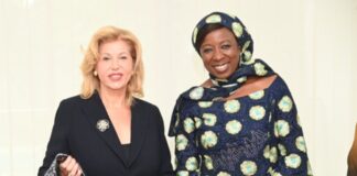 DIÈNÈ KÉÏTA DE L’UNFPA REÇUE PAR DOMINIQUE OUATTARA