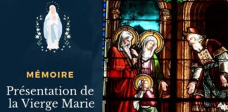 21 NOVEMBRE, CÉLÉBRATION DE LA PRÉSENTATION DE LA VIERGE MARIE AU TEMPLE