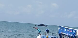 LE FILM DE L’EXPLOIT DE MARIE MEBELLE À LA COUPE D’AFRIQUE DE NATATION