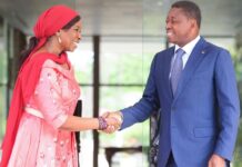 LA GUINÉENNE DES NATIONS UNIES DIÈNÈ KÉÏTA AU TOGO