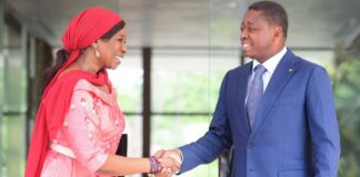 LA GUINÉENNE DES NATIONS UNIES DIÈNÈ KÉÏTA AU TOGO