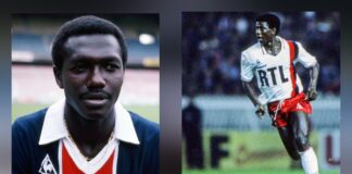 DÉCÈS DU TCHADIEN TOKO, PREMIER BUTEUR EUROPÉEN DU PSG