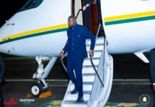 39E SOMMET DE L’U A : ARRIVÉE DU PRÉSIDENT MAMADI DOUMBOUYA À ADDIS-ABEBA