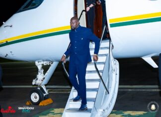39E SOMMET DE L’U A : ARRIVÉE DU PRÉSIDENT MAMADI DOUMBOUYA À ADDIS-ABEBA