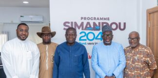 LE MINISTRE MOURANA SOUMAH REÇOIT AFRIK FINANCES HOLDING : CAP SUR L’INNOVATION ET LA CROISSANCE INCLUSIVE