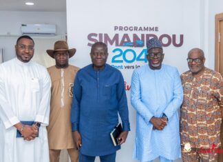 LE MINISTRE MOURANA SOUMAH REÇOIT AFRIK FINANCES HOLDING : CAP SUR L’INNOVATION ET LA CROISSANCE INCLUSIVE