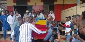 LEVÉE DE CORPS DE TOUMBA : ÉMOTION À L’HÔPITAL IGNACE DEEN