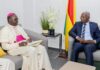 LE PREMIER MINISTRE REÇOIT LE NOUVEL ARCHEVÊQUE DE CONAKRY