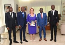 PRÉPARATIFS FEMUA : MAGIC SYSTEM CHEZ DOMINIQUE OUATTARA