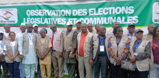 DIXINN : LA MISSION DE LA CEDEAO SALUE LE “VILLAGE ÉLECTORAL” DE LA DOC