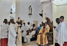 ICI COMMENCE LE MANDAT DE MGR FRANÇOIS SYLLA, COMME ARCHEVÊQUE DE CONAKRY