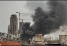 KALOUM : UN DÉGAGEMENT DE GAZ ÉVOQUÉ APRÈS L’INCENDIE SUR ….