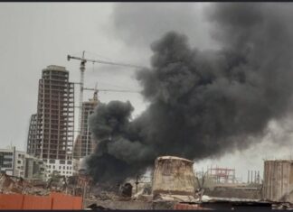 KALOUM : UN DÉGAGEMENT DE GAZ ÉVOQUÉ APRÈS L’INCENDIE SUR ….