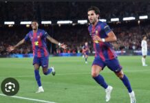 BARÇA BAT LE RÉAL MADRID ET DEVIENT CHAMPION D’ESPAGNE