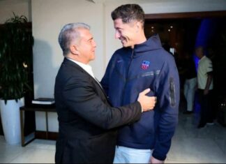 LAPORTA À LEWANDOWSKI : “TOUTE MA GRATITUDE…”