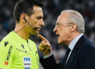 ENCLAVE : LES ARBITRES ESPAGNOLS ATTAQUENT FLORENTINO PÉREZ