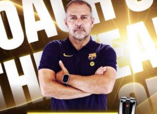 LIGA : HANSI FLICK MEILLEUR ENTRAÎNEUR DE LA SAISON