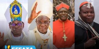 LES PRÉLATS AFRICAINS ATTENDUS À L’ASSEMBLÉE DES CARDINAUX AU VATICAN