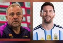 HANSI FLICK SUR LA RETRAITE INTERNATIONALE DE MESSI